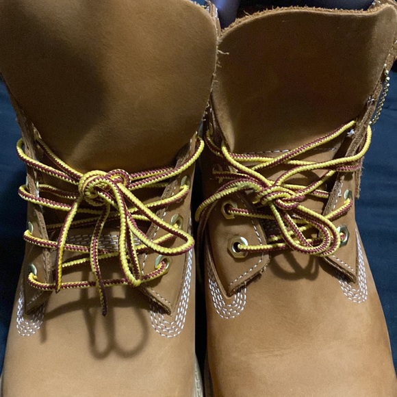 Timberland 6" Premium Waterproof Boots - Boys Youth - Size 6.5 M - LIKE NEW - Picture 8 of 8